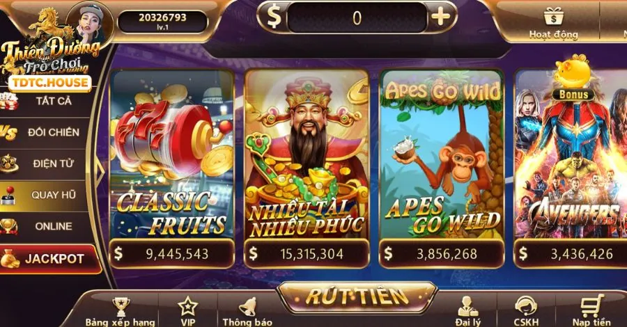KV99 Casino vinh danh người chơi may mắn trúng Jackpot Slot Game